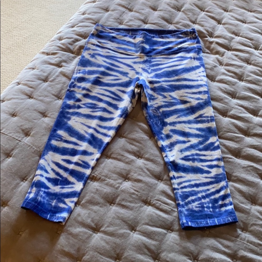 Nike tie-dye crop workout tight